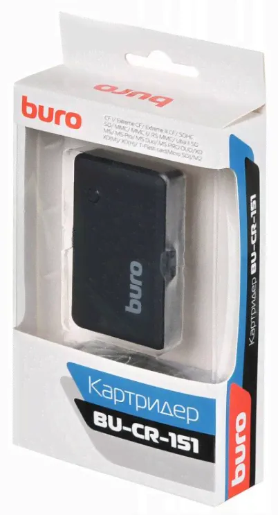 Картридер Buro USB BU-CR-151,,,-0