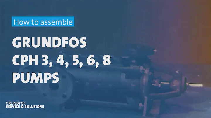 Как собрать насосы Grundfos CPH 3, 4, 5, 6, 8