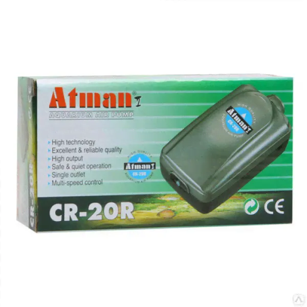 Компрессор Atman CR-20R (3,5Вт, 1,5л/мин) регулируемый-0