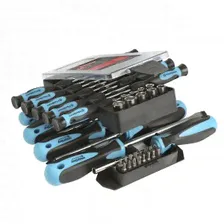 Набор отверток и головок 44 предмета, SL, PH, TORX, головки, магнит, CR-V, Smartbuy Tools
