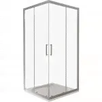 Купить Душевая ширма Makiato CR-80-C-WE квадратная, 80x80 см в Леруа Мерлен (Leroy Merlin)