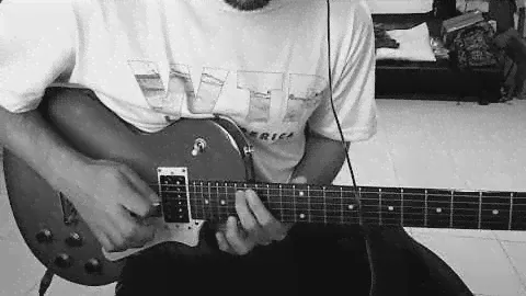Improvisación en Les Paul Cort CR 150 (utilizando looper)