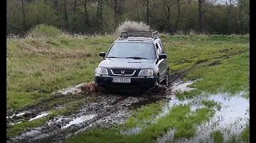 Mud Test off road tire MIRAGE MR-AT172 on Honda CRV 1 vs suzuki grand vitara 1! внедорожный!