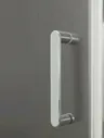 Душевой уголок BelBagno UNO-195, 80 х 80 х 195 см, стекло рифленое, профиль хром, UNO-195-A-2-80-P-Cr
