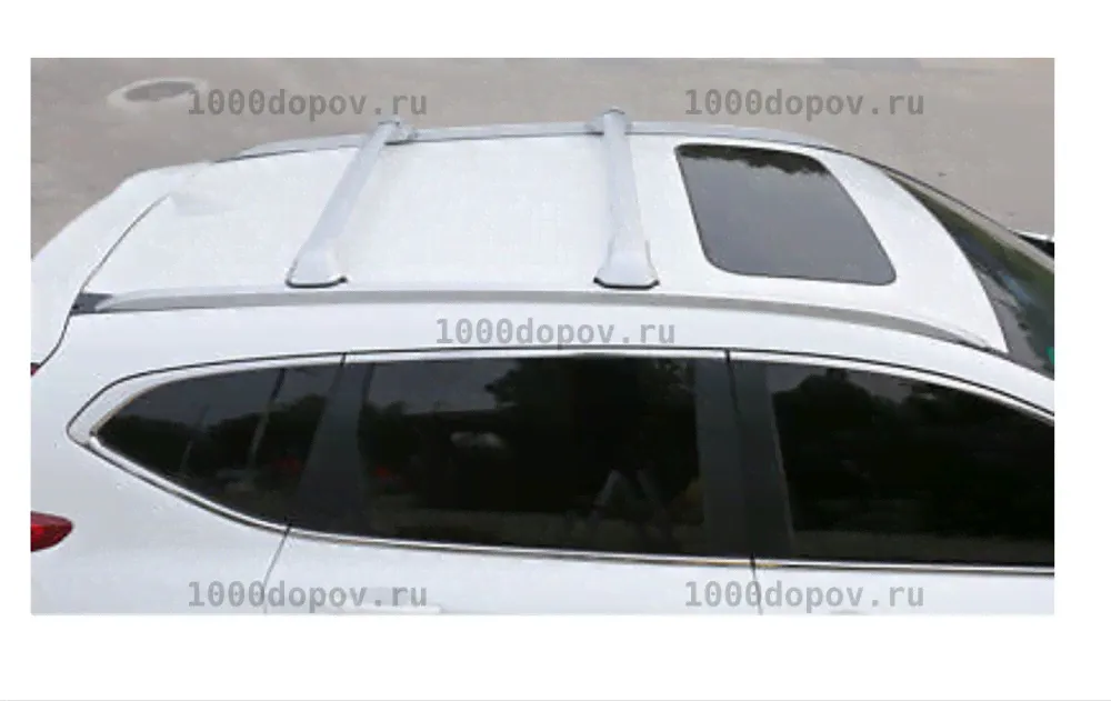 Багажник на рейлинги Honda CR-V 4 (RM) 2011-2016 штатный-0