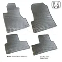 Коврики Honda CR-V III от 2006 - 2012 в салон резиновые Geyer Hosaja (Польша) - 4 шт Черный