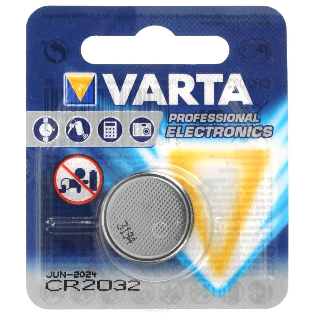 Батарейка VARTA CR 2032 BP1-0