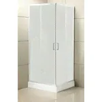 Душевой уголок BelBagno Uno 195-A-2 80х80 рифленый Punto, хром (UNO-195-A-2-80-P-Cr)