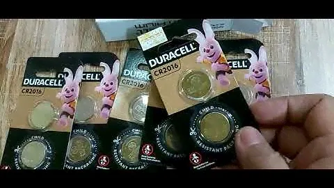 Duracell CR2016, Pin 3v lithium Duracell CR2016 DL2016 (Www.Pinnuoinguon.vn)