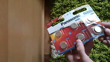 Panasonic літієва батарейка Lithium Power CR-2032EL/6BP огляд  / unboxing battery 4k