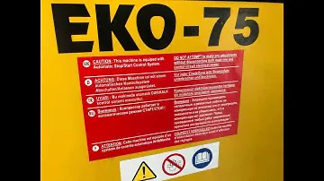 Промышленный винтовой компрессор БУ Экомак