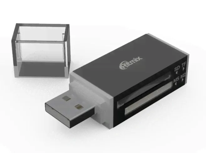 Картридер RITMIX CR-2042 black-0