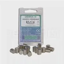Сплав Ugirex III (1кг=2 упаковки по 500г) д/керамики, Ni(62%), Cr(26%), Mo(9.4%), Франция