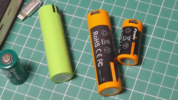 Аккумуляторы 18650 / 16340 / АА Fenix с Micro USB портами. Обзор всех вариантов