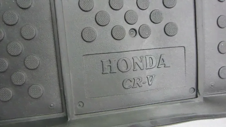 Коврики в салон Honda CR-V II 2002-2007. Цвет чёрный