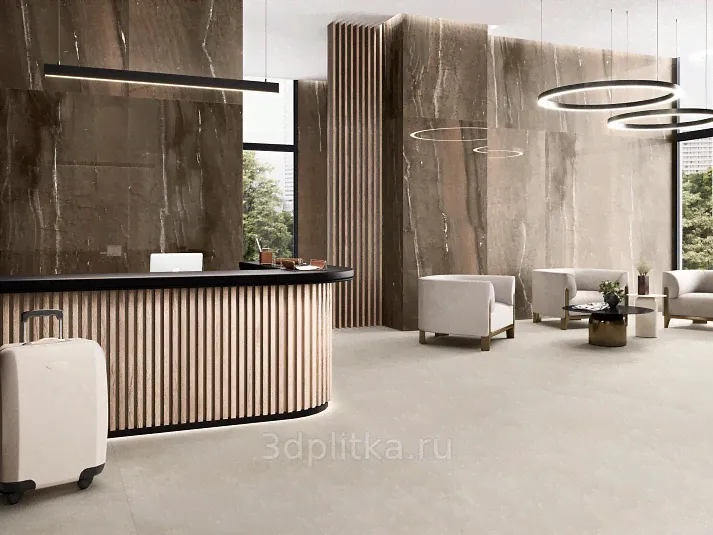 Pamesa XXL Cr Lux Laurants Brown Pul 120x260 - керамическая плитка и керамогранит-0
