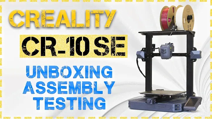 Review Creality CR-10 SE 3D Printer| Unboxing | Assembly | Testing