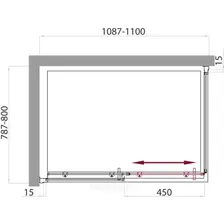   BelBagno UNO (UNO-AH-1-120/90-P-Cr)