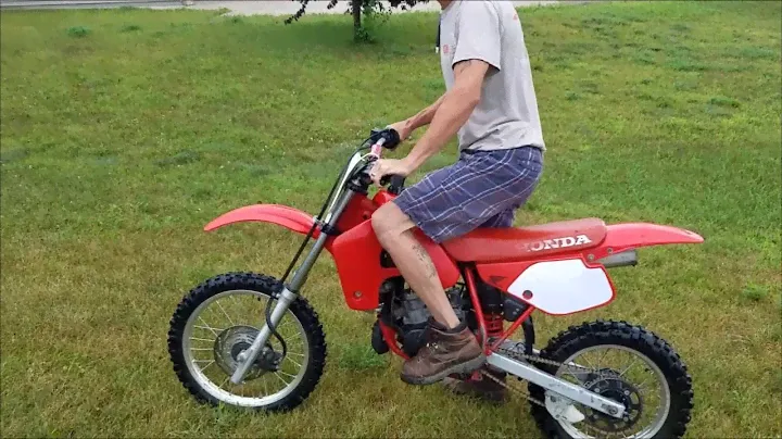1988 Honda CR80R Demo