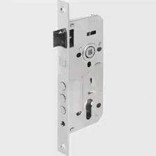 Замок врезной Apecs 2600-CR, цвет хром APECS APECS2600-CR С ОТВ.ПЛ. И НАКЛ