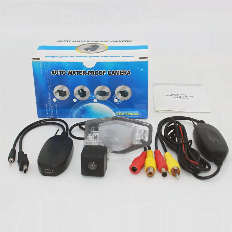 🛍 Проводная или беспроводная камера RCA для Honda CR-V CRV 3th 2007 2011 HD широкоугольный объективCCD ночное видение резервная камера заднего вида