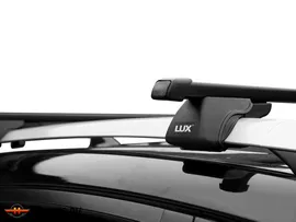 Багажник на крышу для Mazda 5 (CR) 2005-2010 | на рейлинги | LUX Классик и LUX Элегант