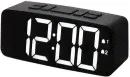 Часы с радиоприемником MAX CR-2913 FM радио, LED дисплей, Черные (30076)