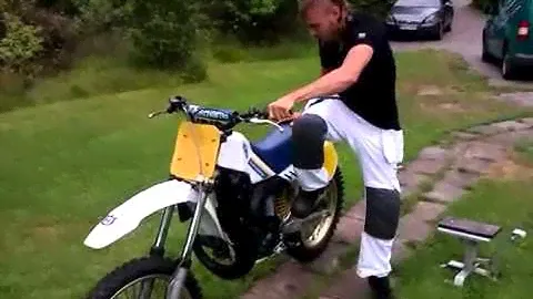 Kick-back when starting my CR500