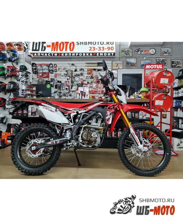 Мотоцикл REGULMOTO CR-Z 300 красный, черный