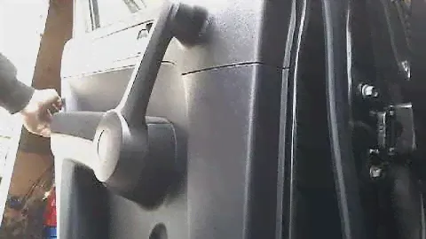 Как снять обшивку карту задней двери HONDA CRV (2008) demontaz boczka drzwi tyl/door panel removal!