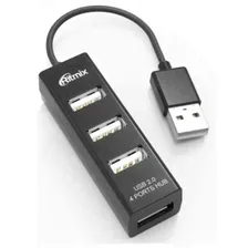 USB-концентратор Ritmix CR-2402, разъемов: 4 отзывы