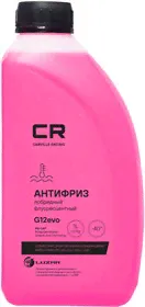 Антифриз CARVILLE RACING CR G12 готовый -40 красный 1 кг L2018034