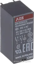 Реле промежуточное CR-P230AC2G 8А 230В 2ПК CR-P позолоченный контакт АВВ 1SVR405606R3000