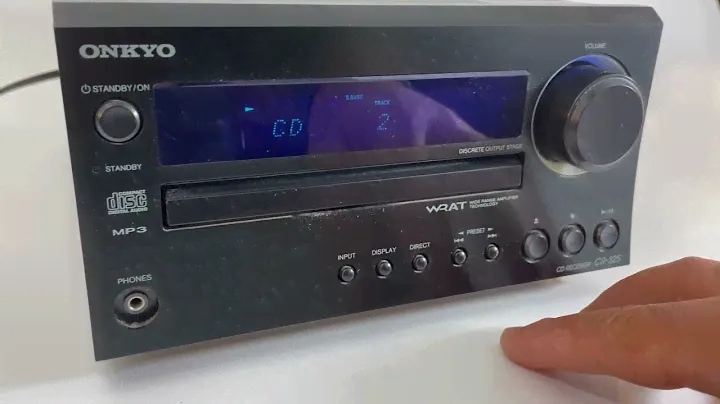 Onkyo CR-325 CD Compact Disc Player Receiver