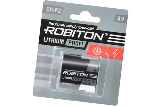 Батарейка литиевая Robiton Profi CR-P2 1 штука в упаковке-1