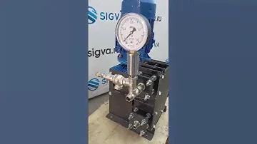 Перистальтический насос НП-16 / SIGVA PP-E-16 с манометром и с предохранительным клапаном.
