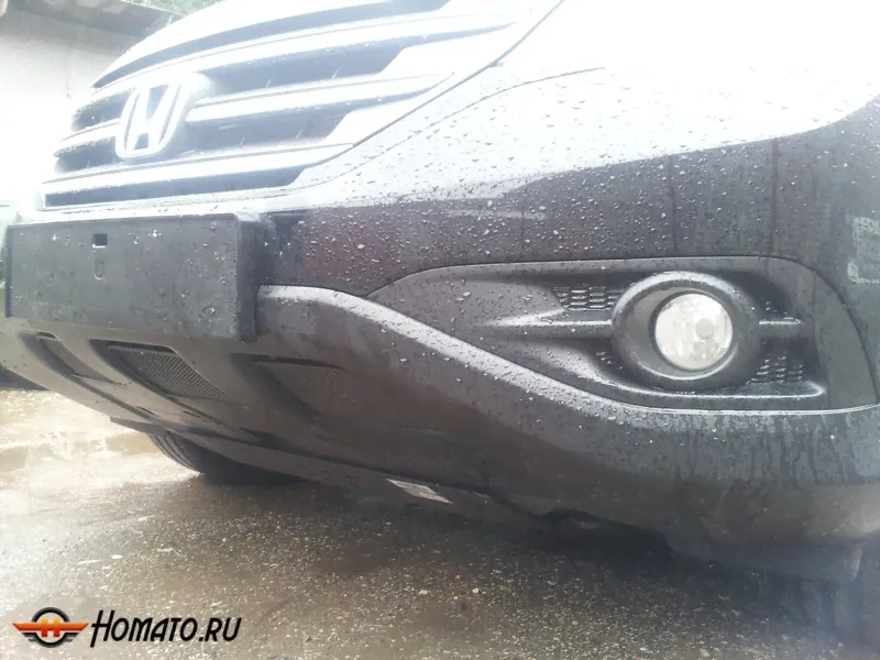 Защита радиатора для Honda CR-V 4 (2012-2015) дорестайл | Стандарт-0