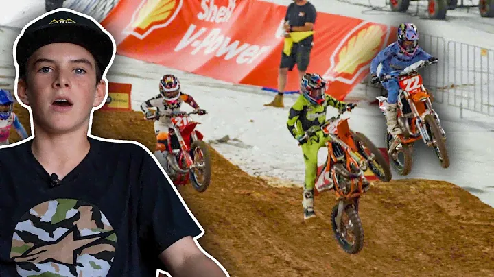 Tate Reed’s First Supercross Races! CR22 85cc Cup AUS SX