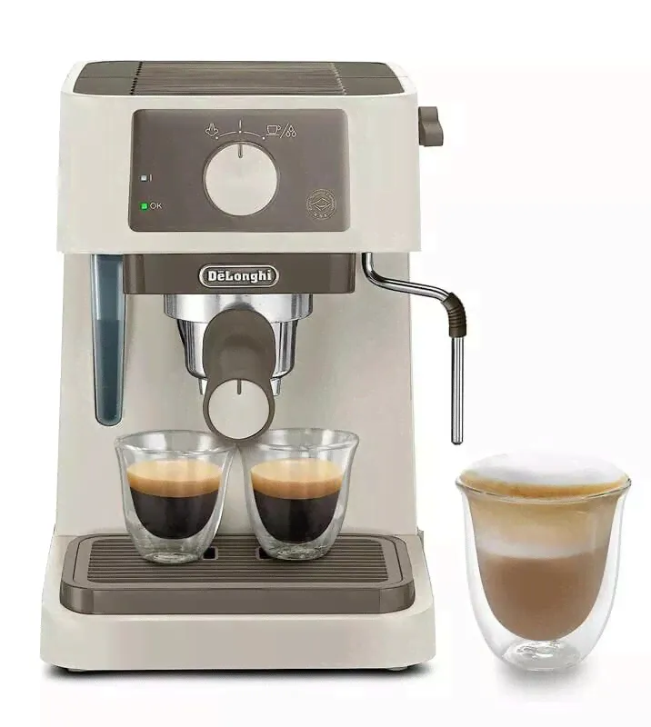 Кофеварка рожковая Delonghi Stilosa EC235.CR бежевый-2