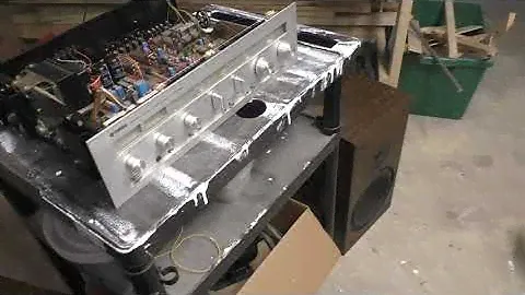 The 1979 Yamaha CR-620 and why you should ALWAYS re-cap vintage equipment BEFORE turning it on...