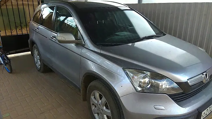 Замена лампочки туманки на Honda cr-v3