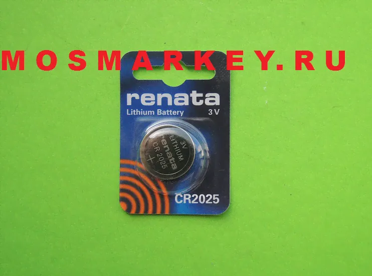 RENATA CR 2025(батарейка литиевая), Швейцария-0