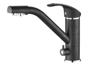 Смеситель Steel Hammer SH 321 BLACK CR для кухни черный/хром