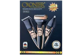 Бритва-машинка для стрижки электрическая CR-9022 CRONIER Professional 3 в 1