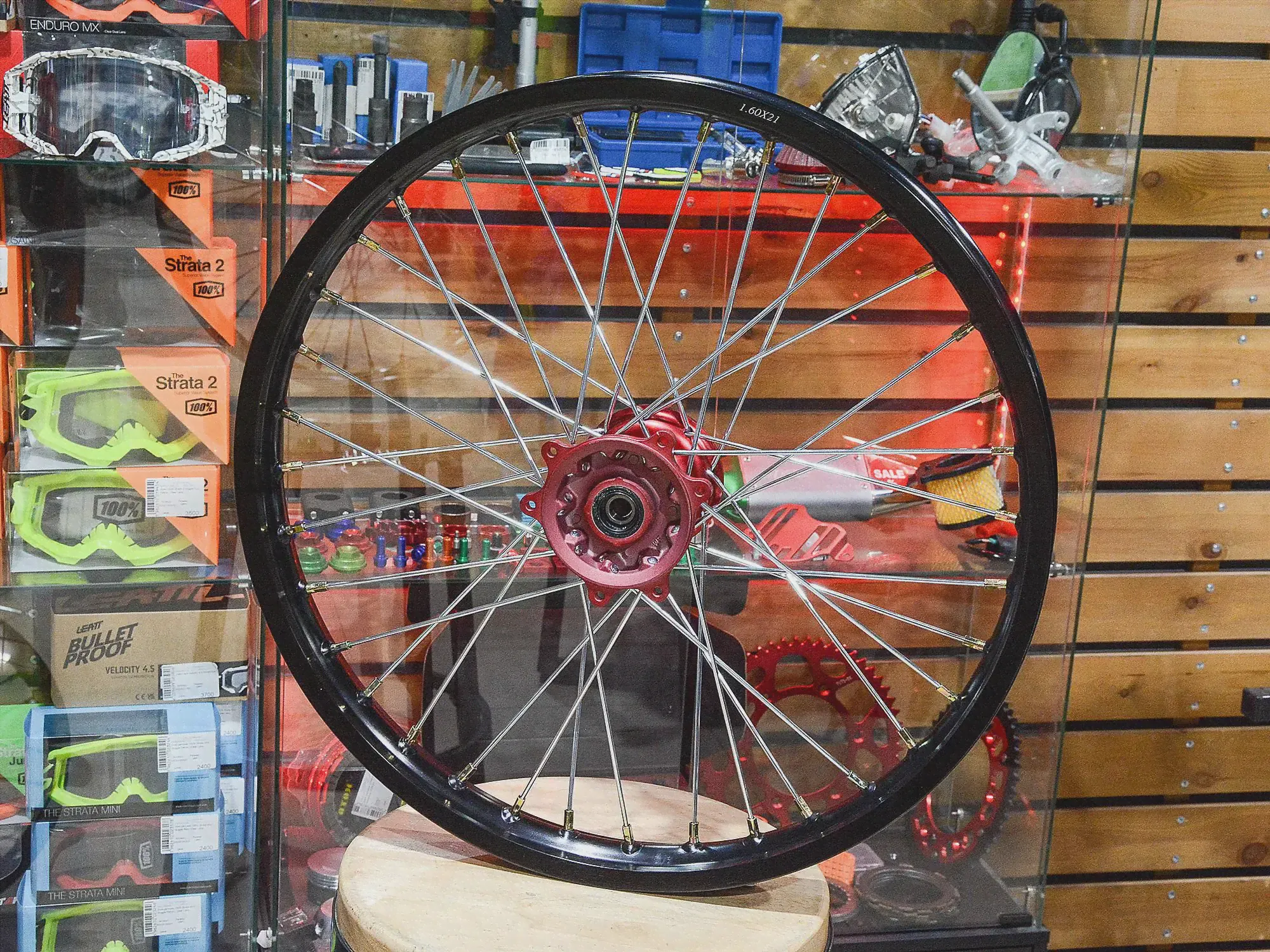 Диск колесный передний Regulmoto (Регулмото) 21" ZR, CR-Z 300 (1,60х21"), ось 15мм, черный-0