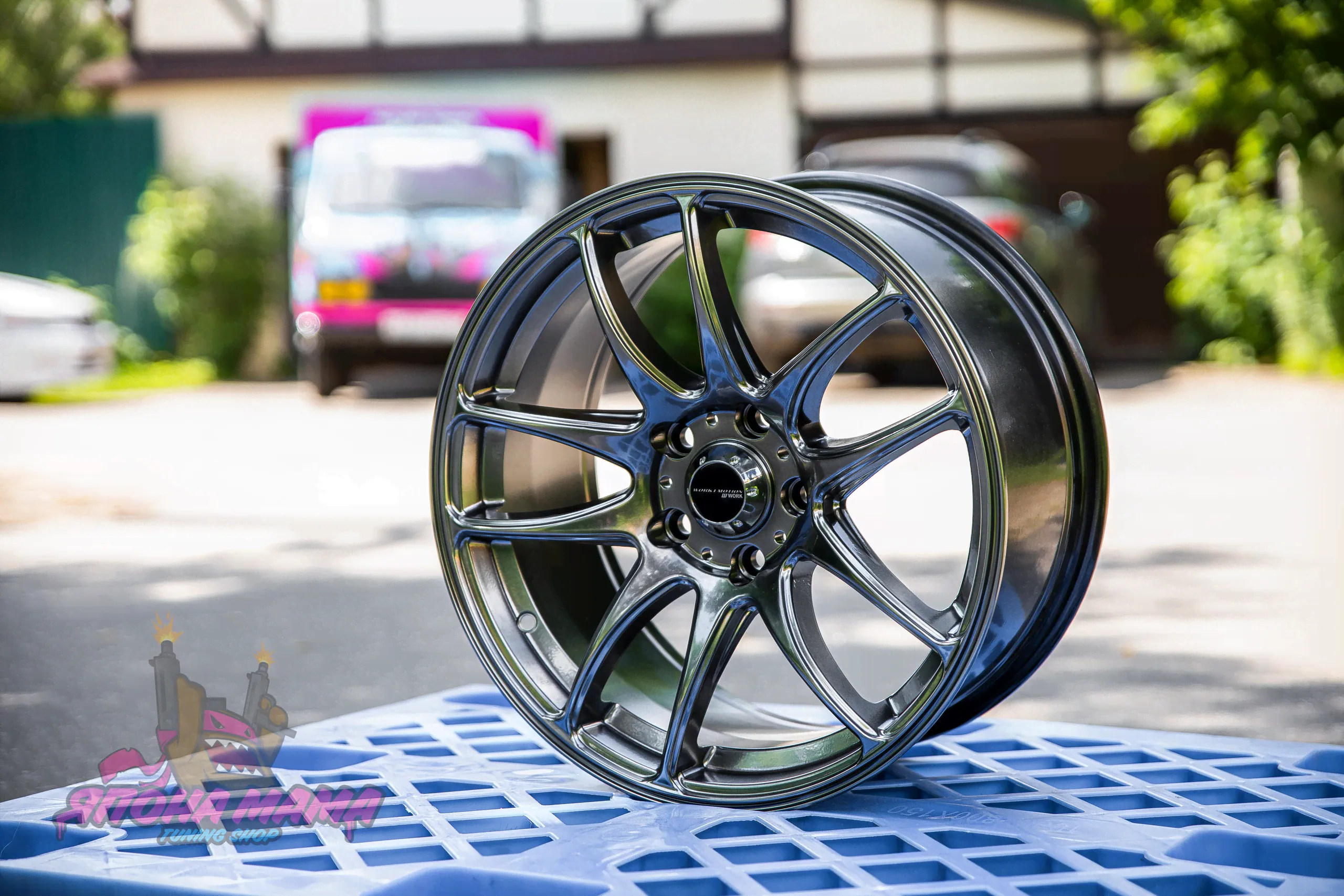 Комплект дисков Work Emotion cr-kai R17 8j ET35 5x114.3 (hyper black)