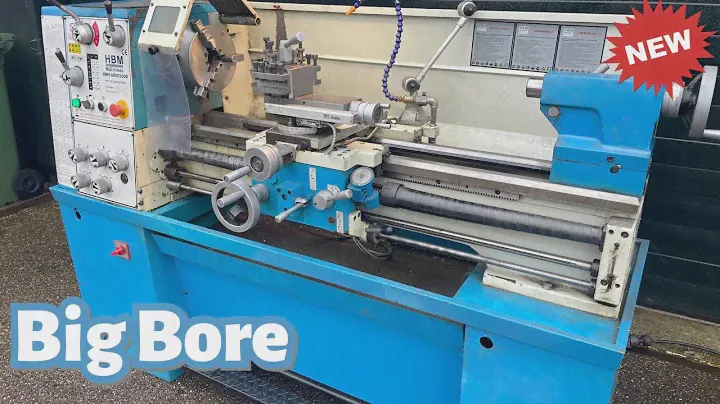 HBM 400X1000 DRO 3 Axis Lathe Drehmaschine Svarv