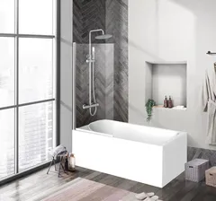 Шторка для ванн UNO-V-1-C-Cr 80*150, BELBAGNO