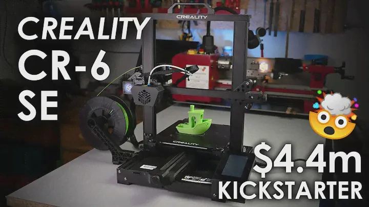 Creality CR-6 SE - The NEW (over)hyped Kickstarter 3D printer?