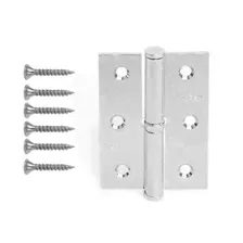 Петля дверная разъемная APECS 80*60-B-Steel-CR-R